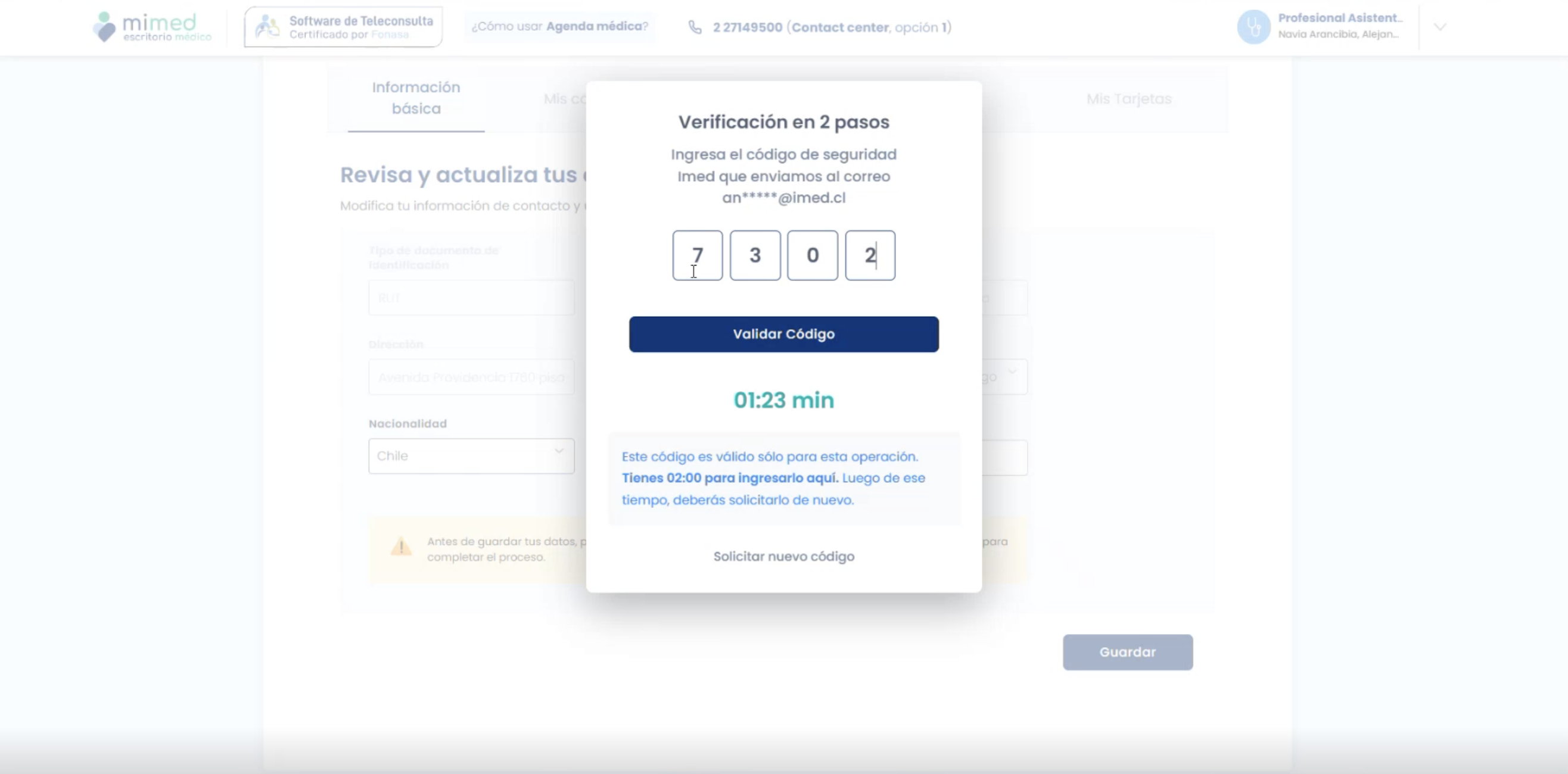 Verificación en 2 pasos